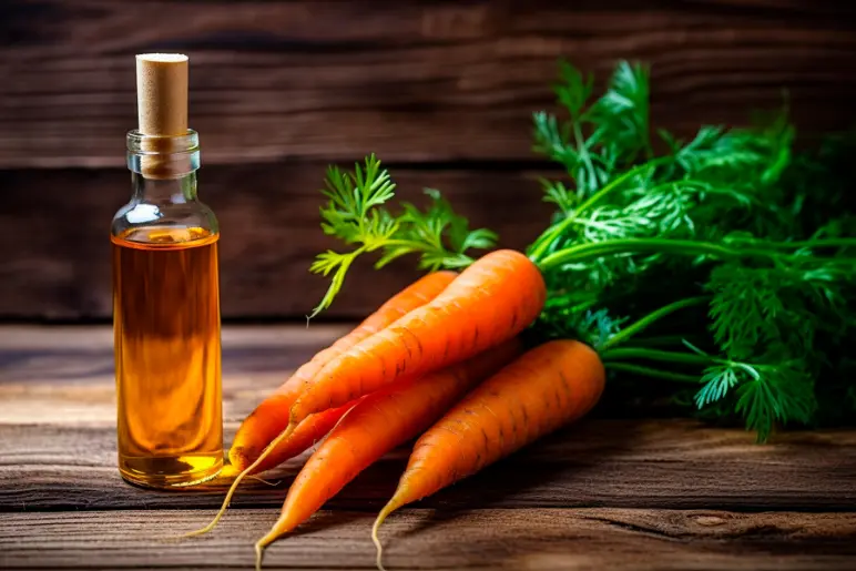 les propriétés de l’huile essentielle de carotte contre les taches brunes